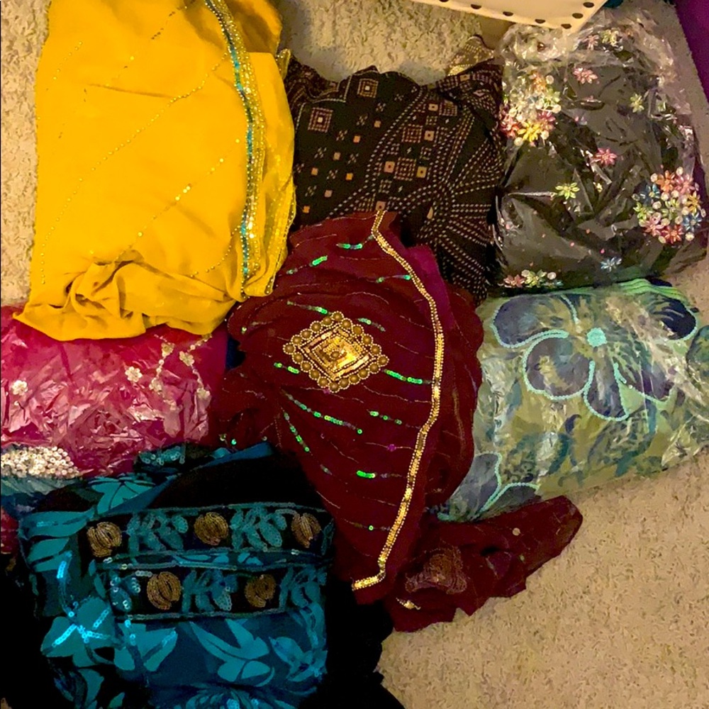Indian sari clothes